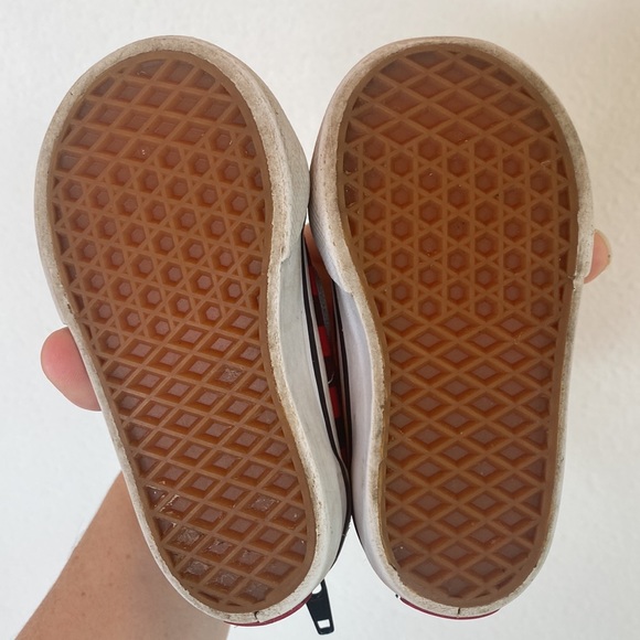 Vans Checkered high top shoes size 4 - Picture 8 of 10